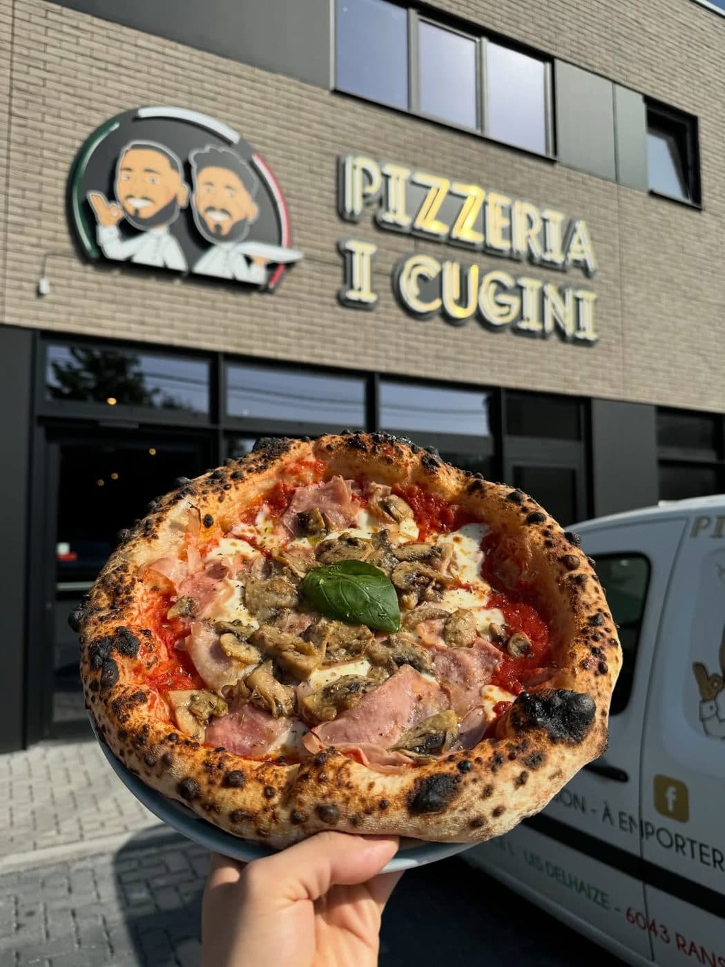 La façade de I Cugini à Gozée